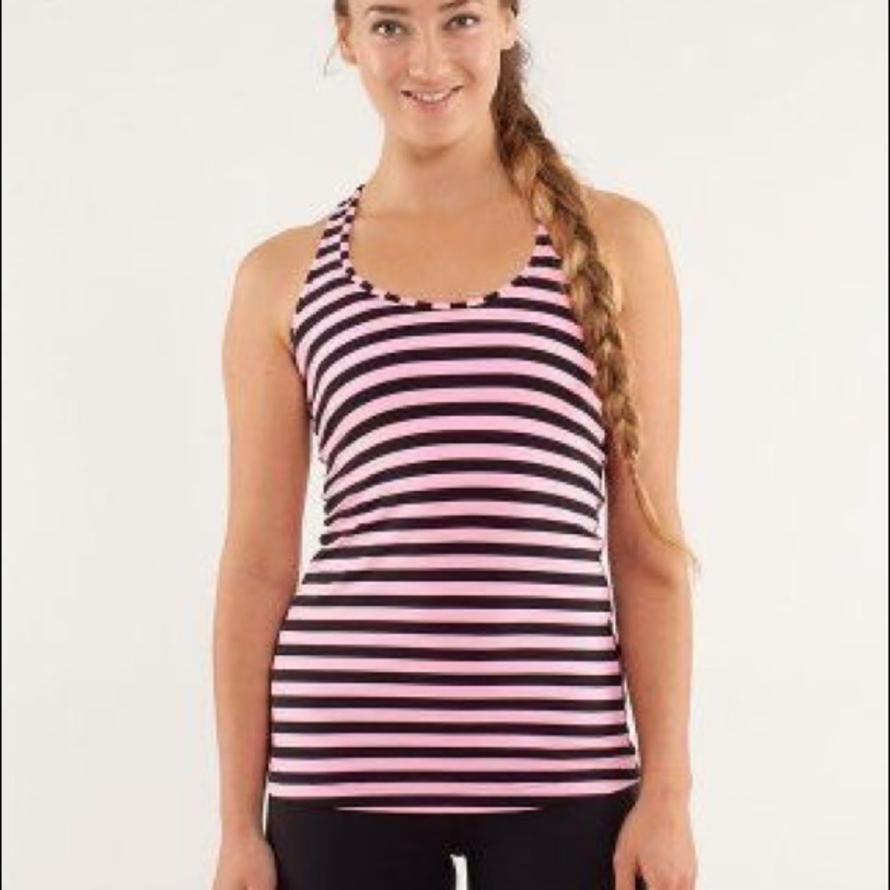 LuLuLemon Stripe Tank